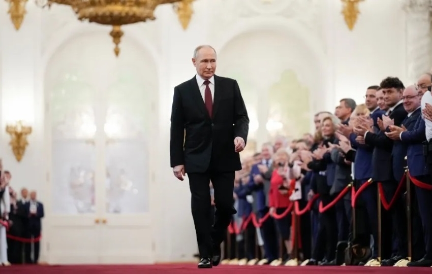 Va por su quinto mandato Putin vuelve a asumir la Presidencia de Rusia 