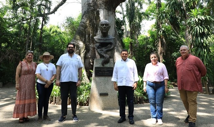 Anuncia Javier May rescate del Parque Museo La Venta