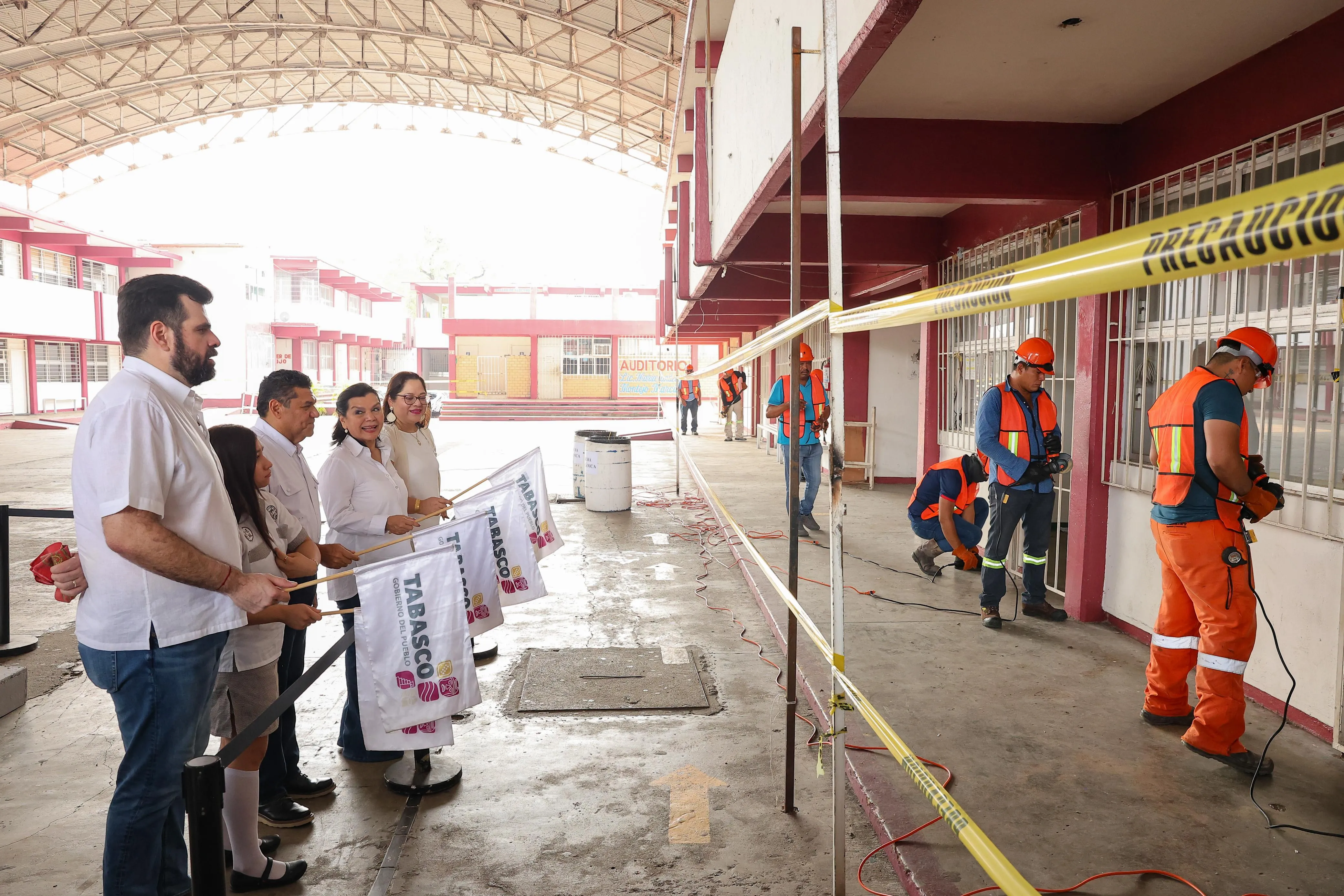 Gobierno del Pueblo mejorará infraestructura de la Secundaria Técnica No. 9