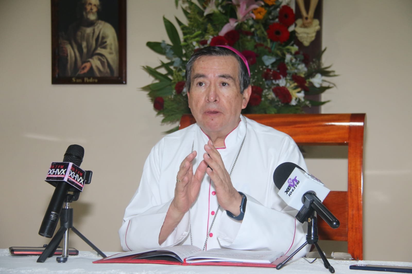 Obispo de Tabasco informa mejoría de sacerdote Héctor Pérez