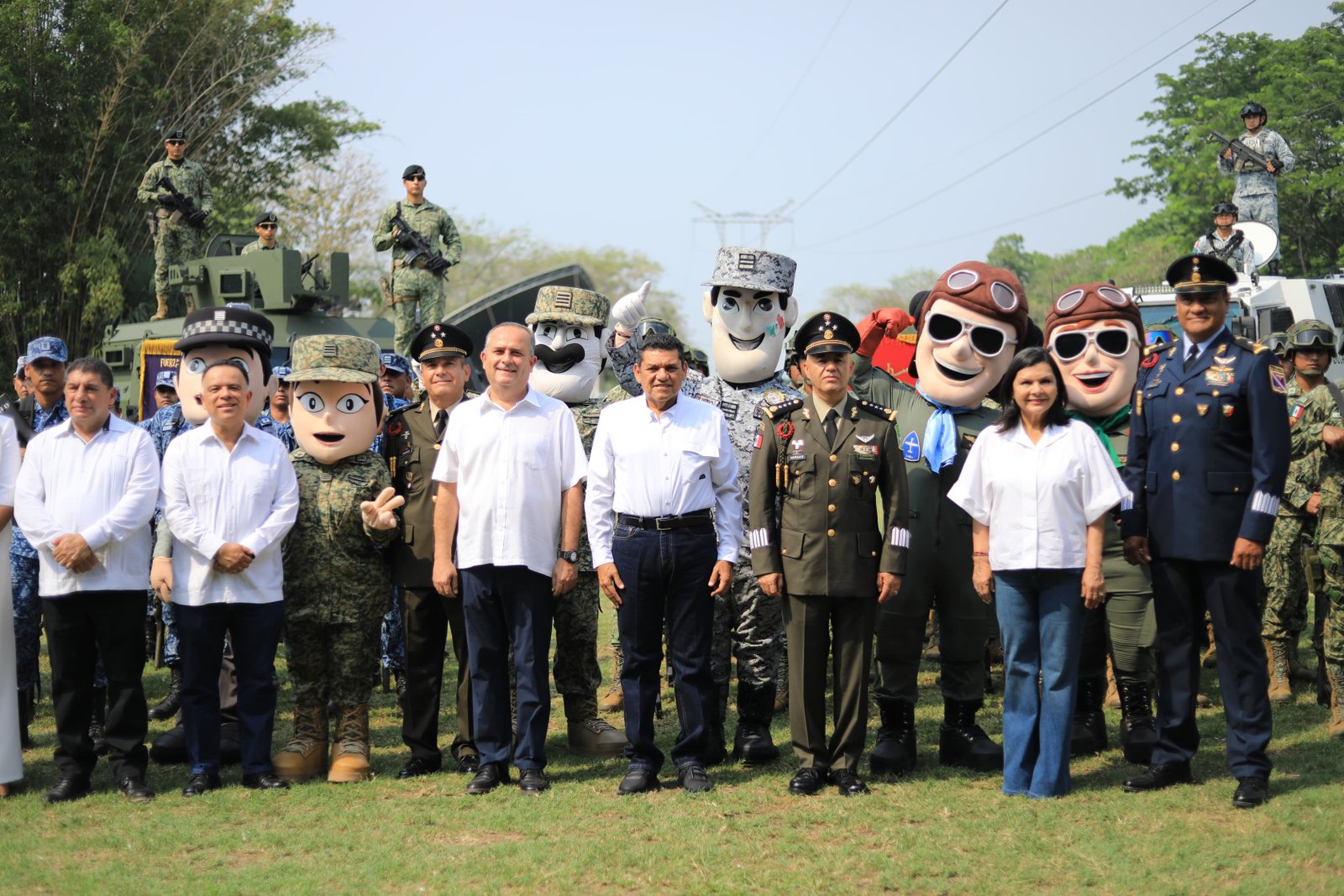Cierra exposición militar en Tabasco tras un mes abierta