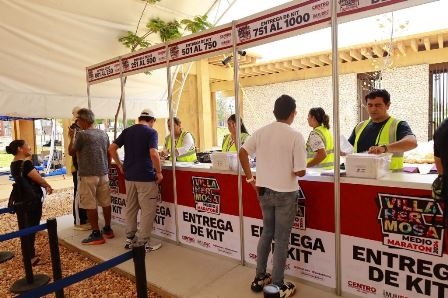 Acuden participantes por sus kits para el Medio Maratón Villahermosa 2024