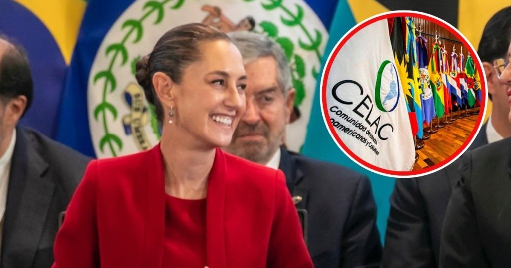 Sheinbaum es ovacionada en la CELAC: “La esperanza hoy es la unidad”