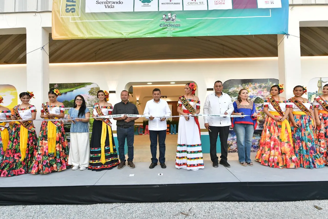 Inaugura Javier May, Feria Cárdenas 2026; fiesta concluye el 7 de junio