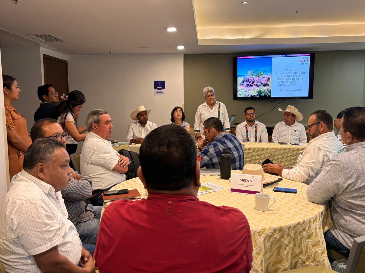 Tabasco impulsa la Hoja de Ruta Estatal para una ganadería libre de deforestación