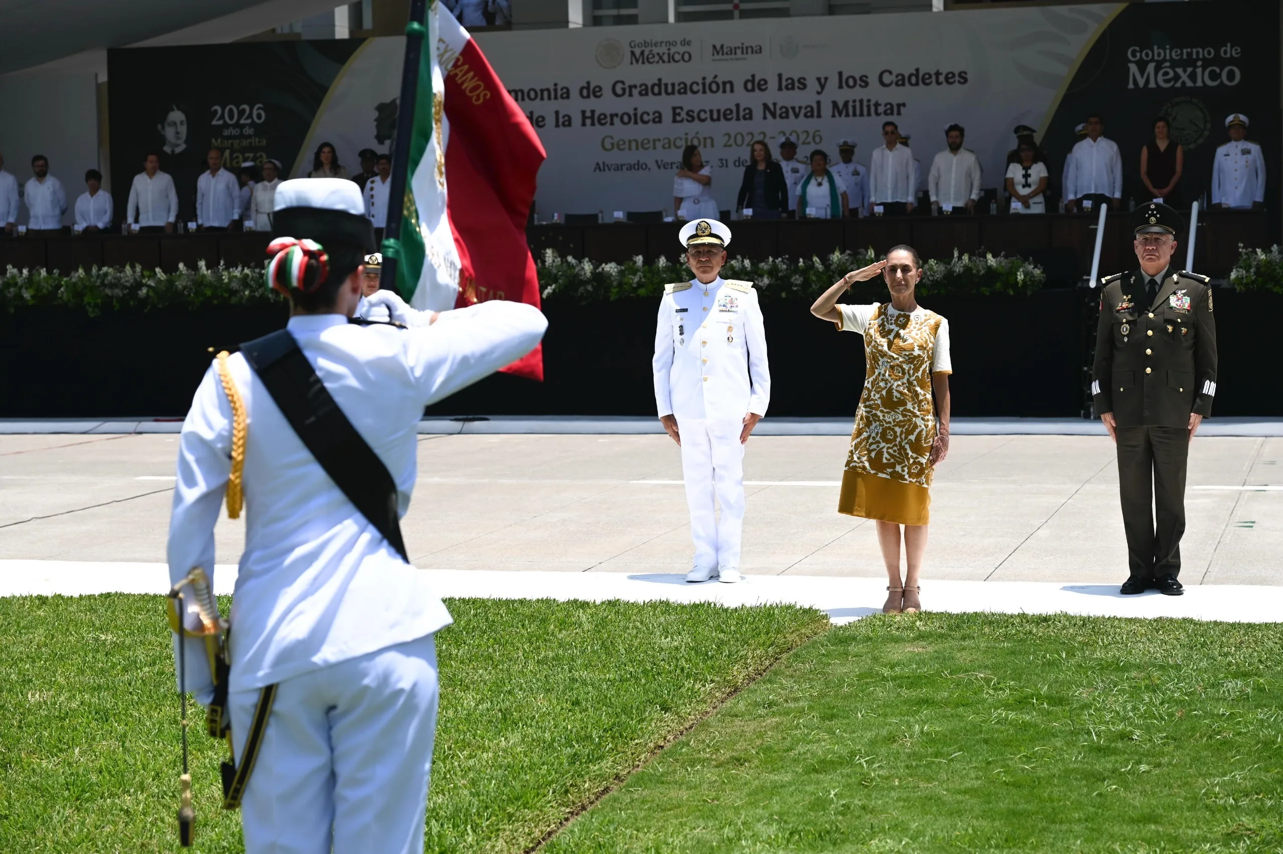 73 mujeres se gradúan en la Naval Militar, cifra récord en su historia