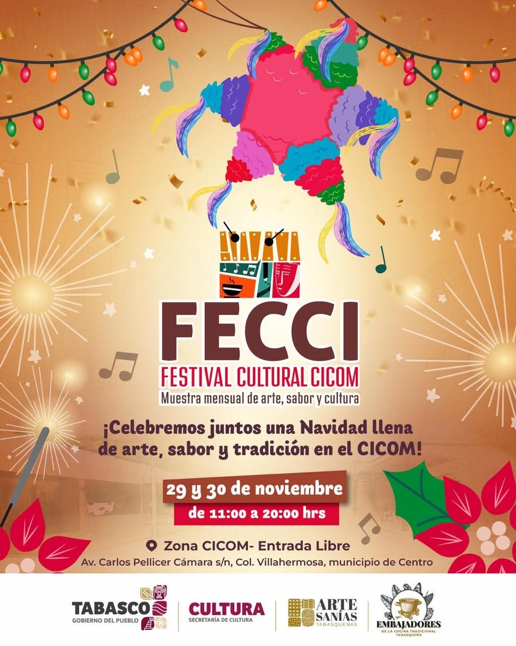 El FECCI invita a recibir la Navidad con arte, sabor y cultura