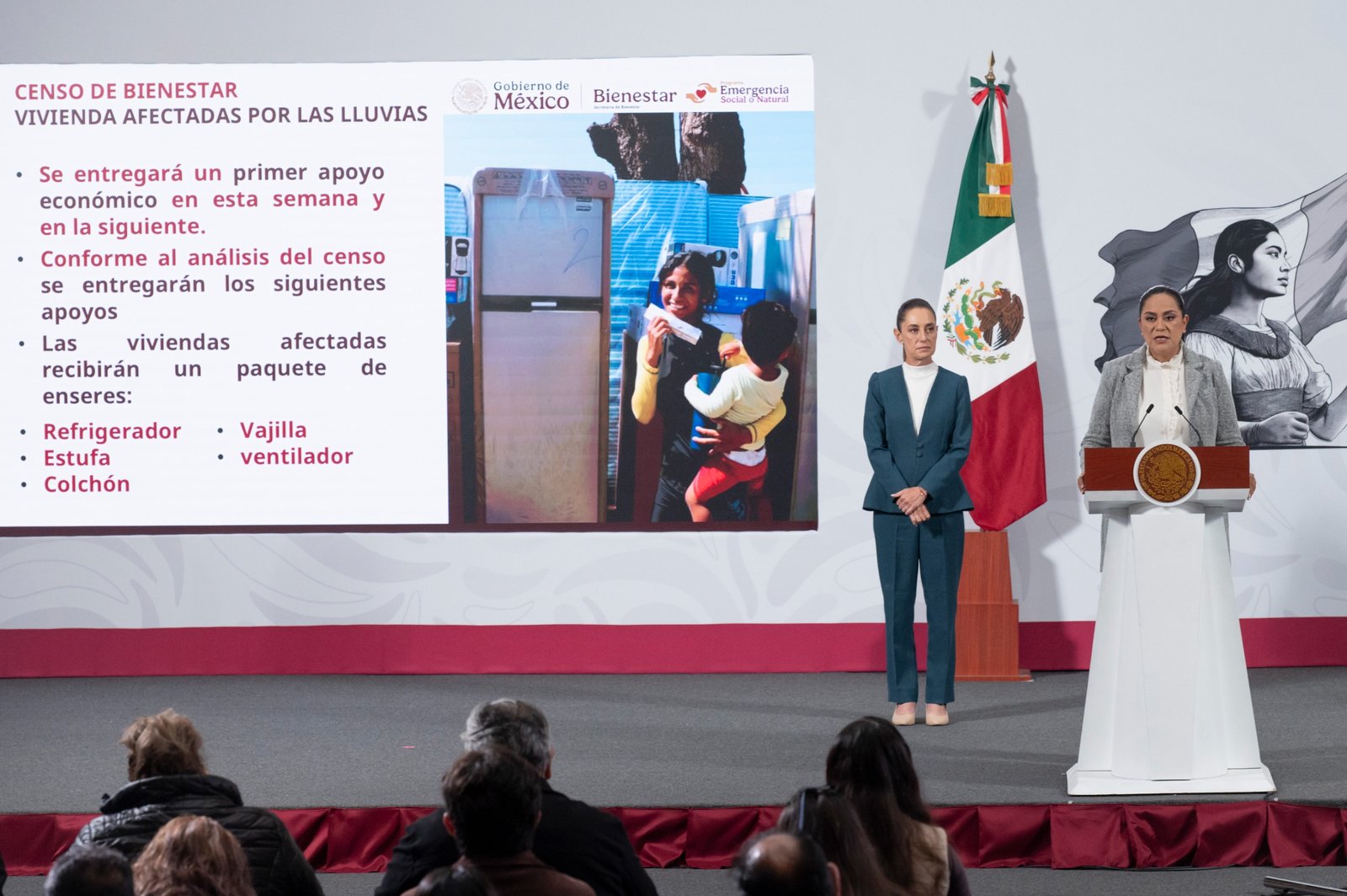 Gobiernos se coordinan para atender a afectados por lluvias