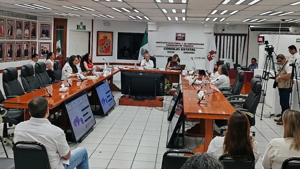 IEPCT inicia sesión permanente para supervisar elección judicial en Tabasco