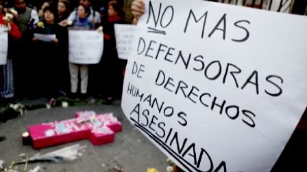 México, tercer país más peligroso para defensores de DDHH en 2023 