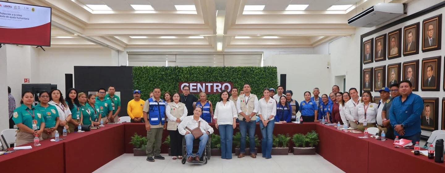 Refuerzan protocolos para proteger a menores en emergencias