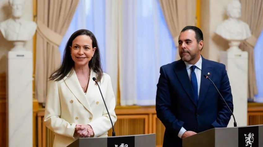 La arriesgada travesía de María Corina Machado: De la clandestinidad a Oslo