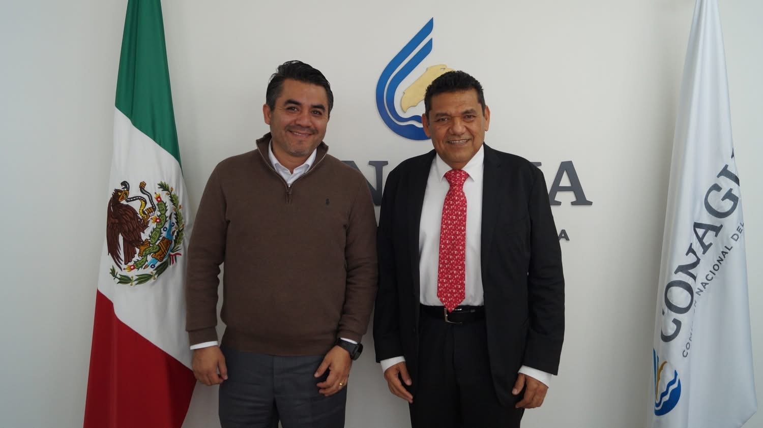 Dan seguimiento a proyectos de agua e inundaciones con Conagua