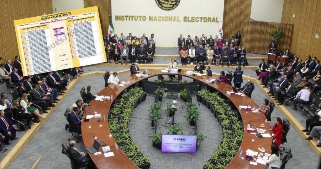 INE da visto bueno al diseño de boletas para jueces y magistrados