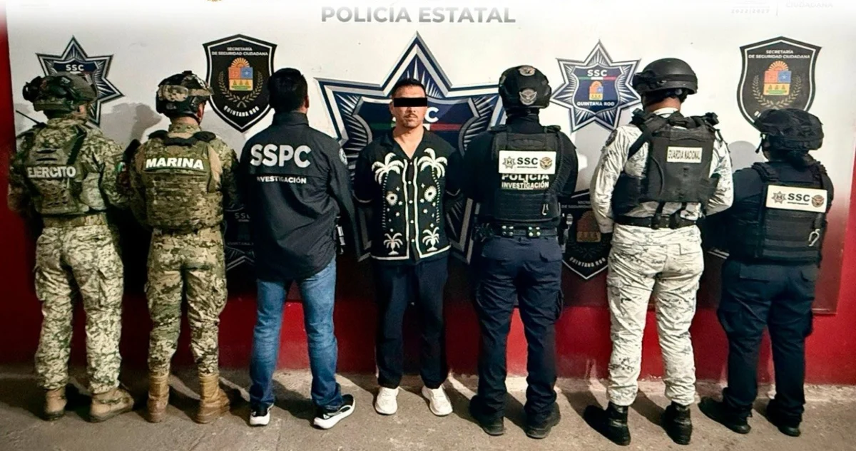 Detienen en Quintana Roo a prófugo europeo por narcotráfico