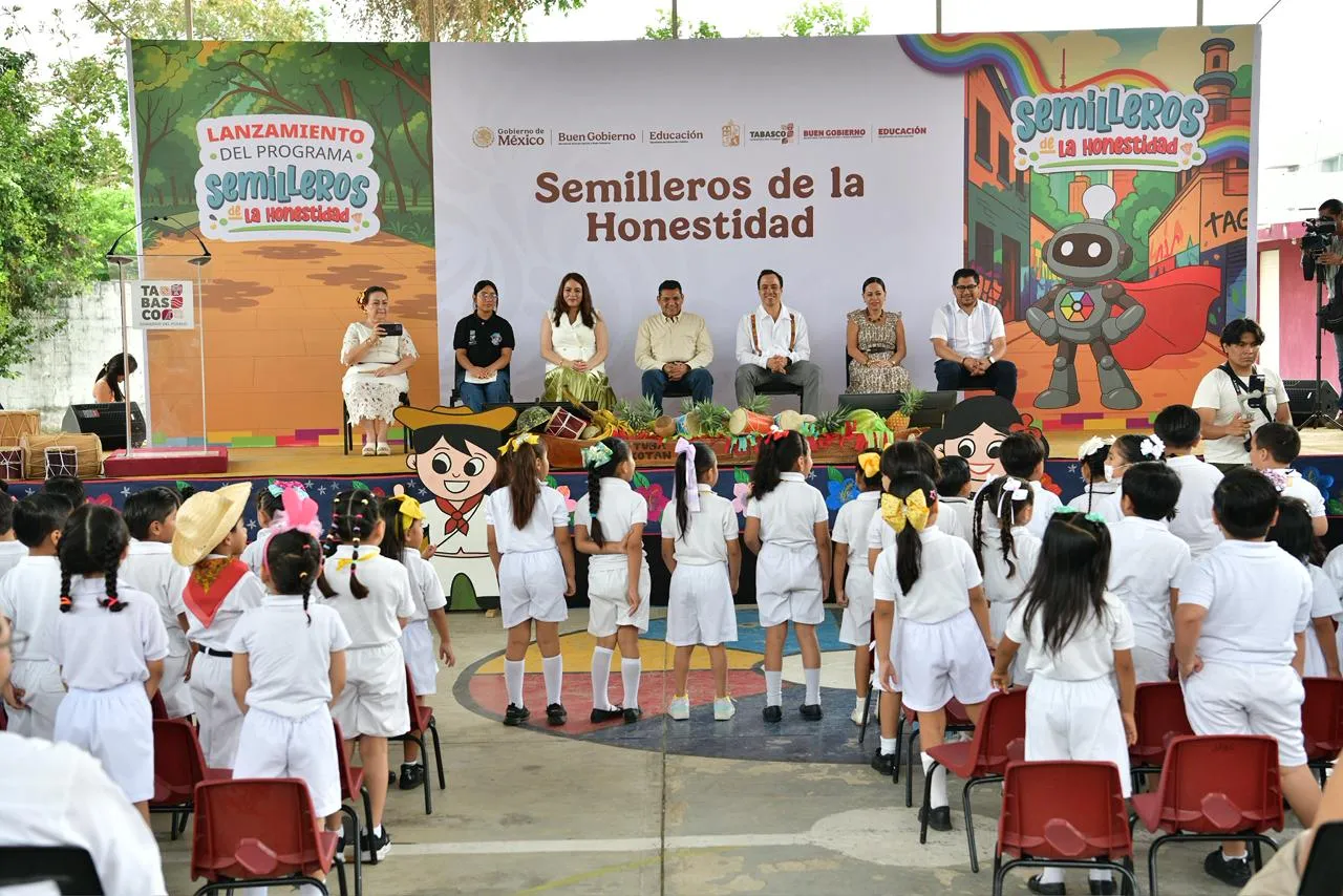 Javier May lanza "Semilleros de la Honestidad" en Tabasco