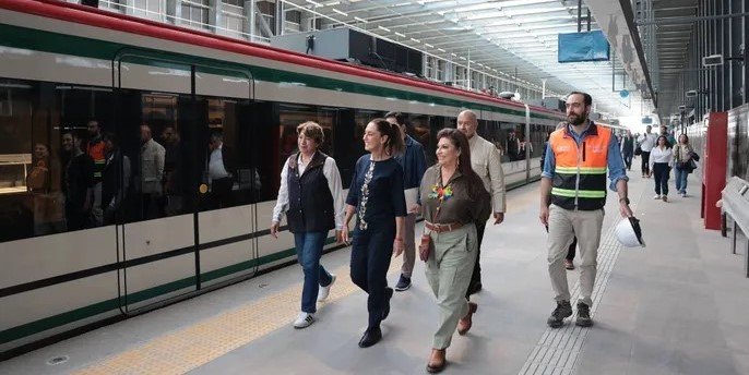 Sheinbaum: Tren El Insurgente a Observatorio, listo a fines de enero de 2026