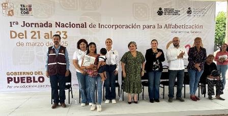 Inicia Primera Jornada Nacional de Incorporación para la Alfabetización