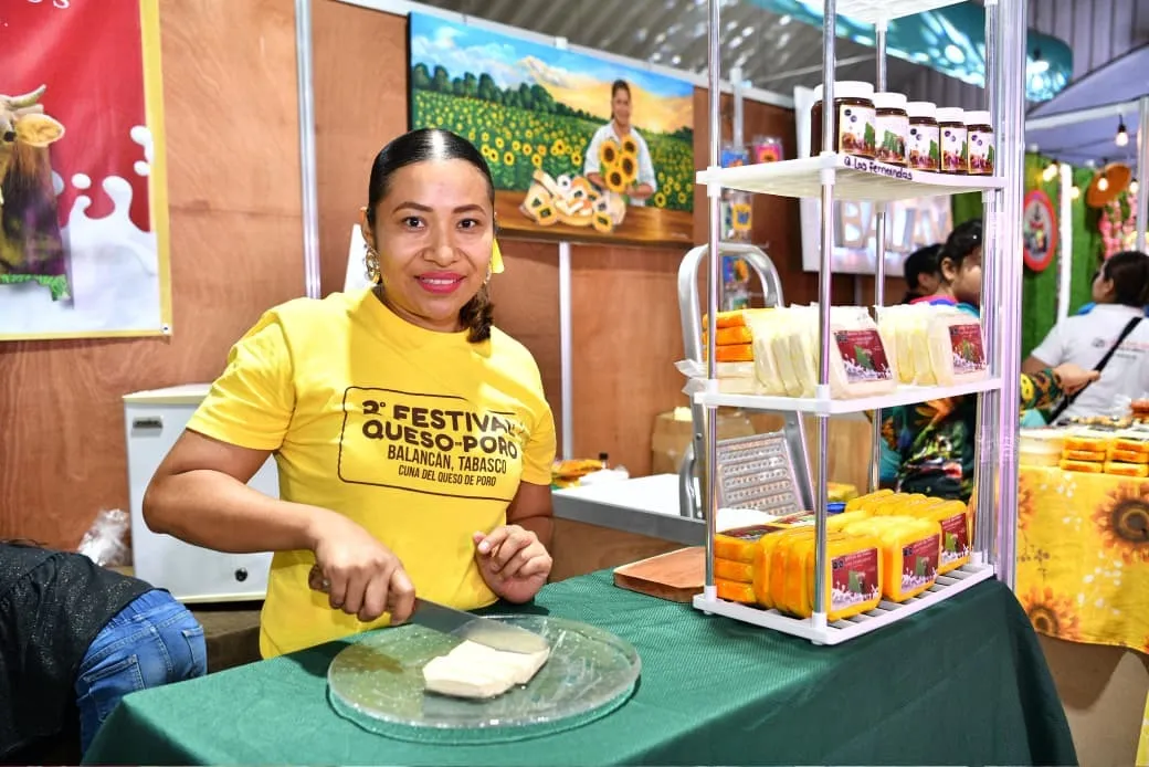 Rotundo éxito del 2° Festival del Queso Poro en Balancán