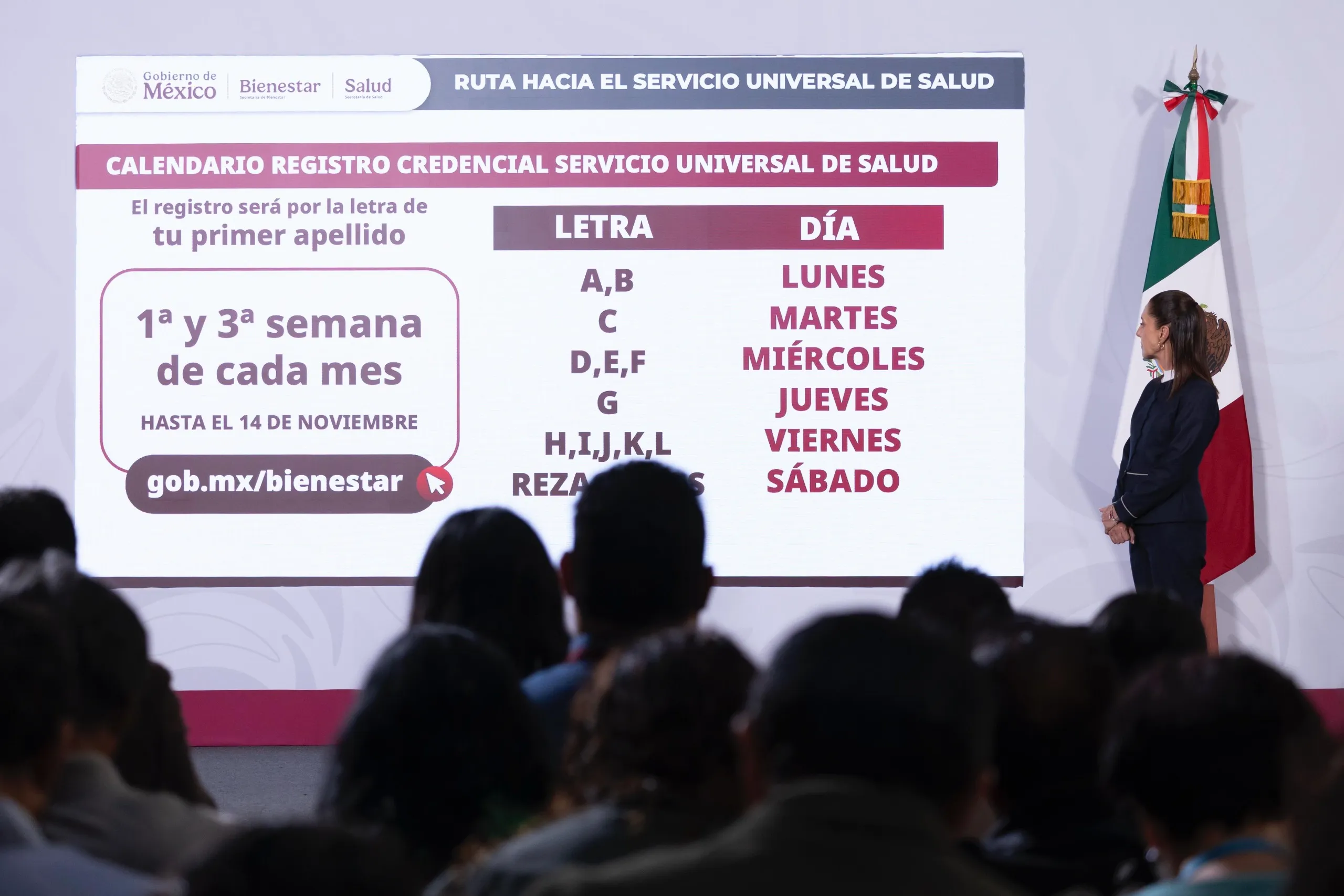 Credencial Servicio Universal de Salud: registro hasta noviembre