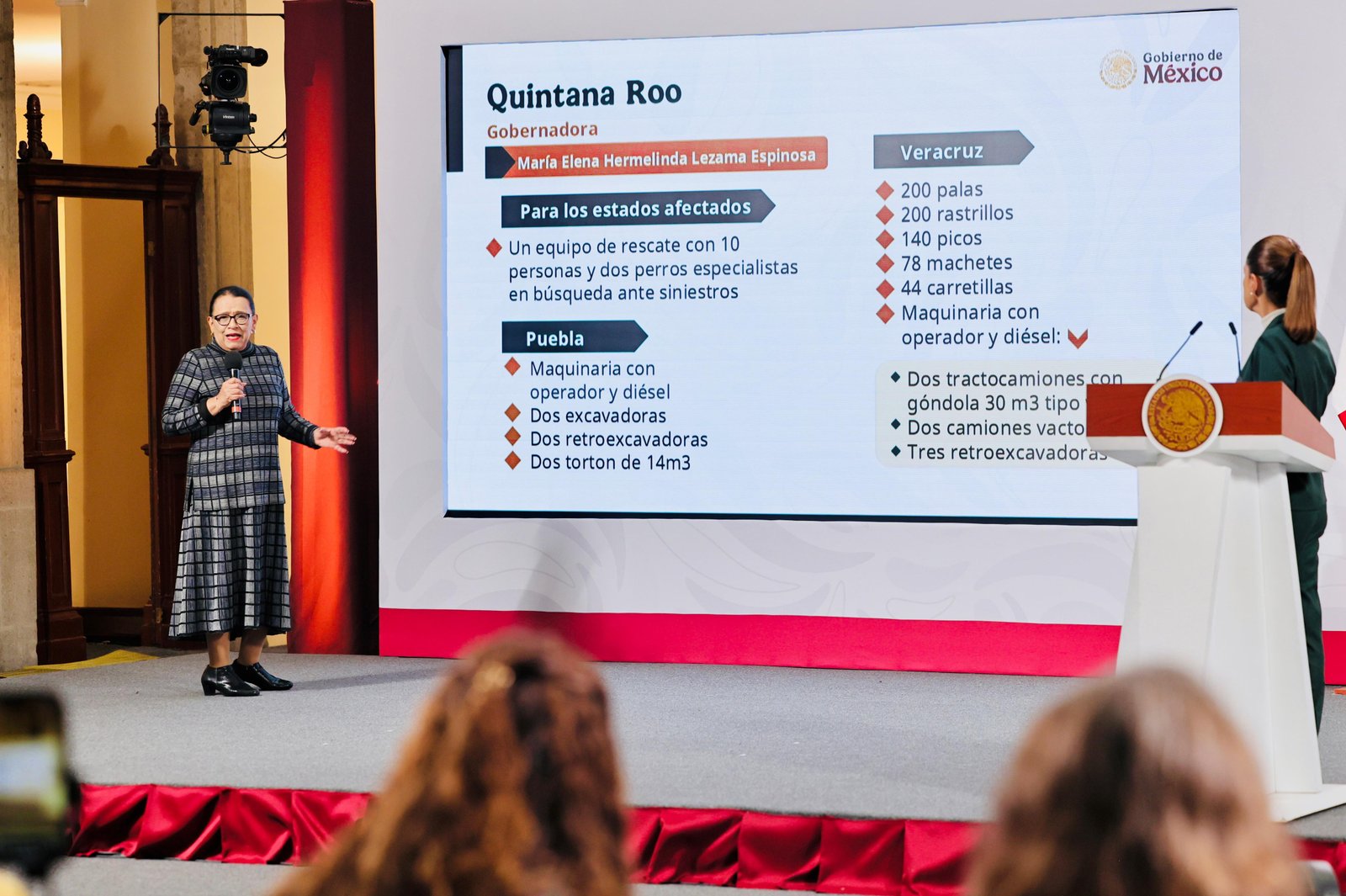 Estados de México unen esfuerzos para apoyar a zonas inundadas