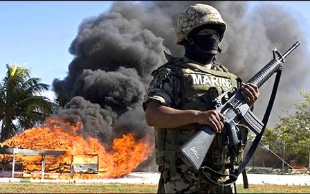Podría EU utilizar la guerra contra las drogas para interferir en México