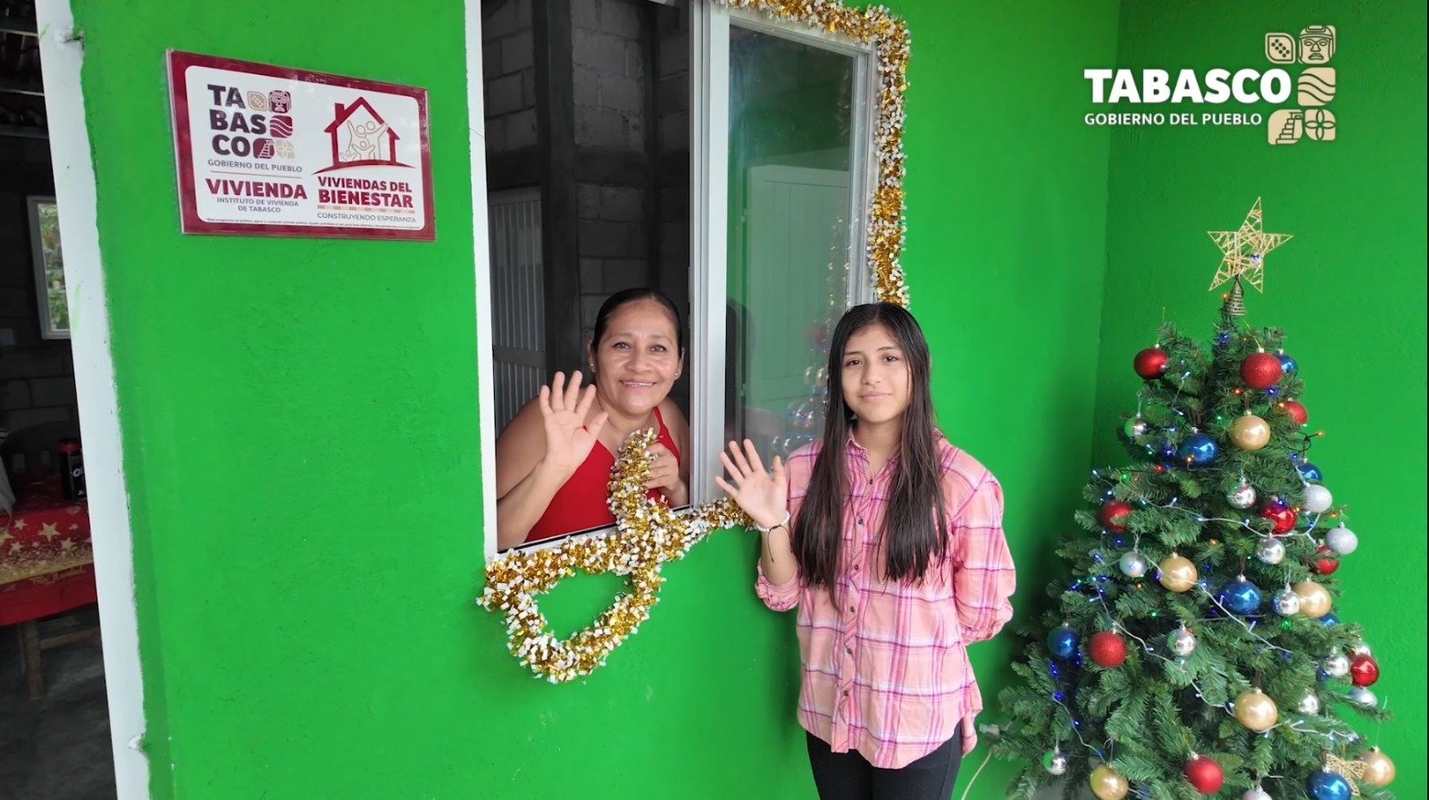 Tabasqueños pasarán su primera Navidad en casa propia