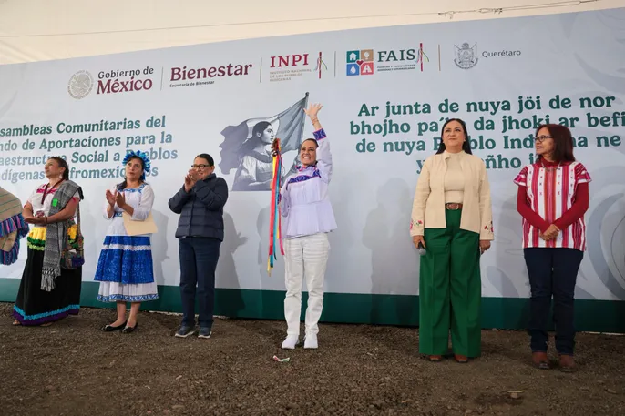 Sheinbaum destaca que la 4T devolvió dignidad al pueblo de México