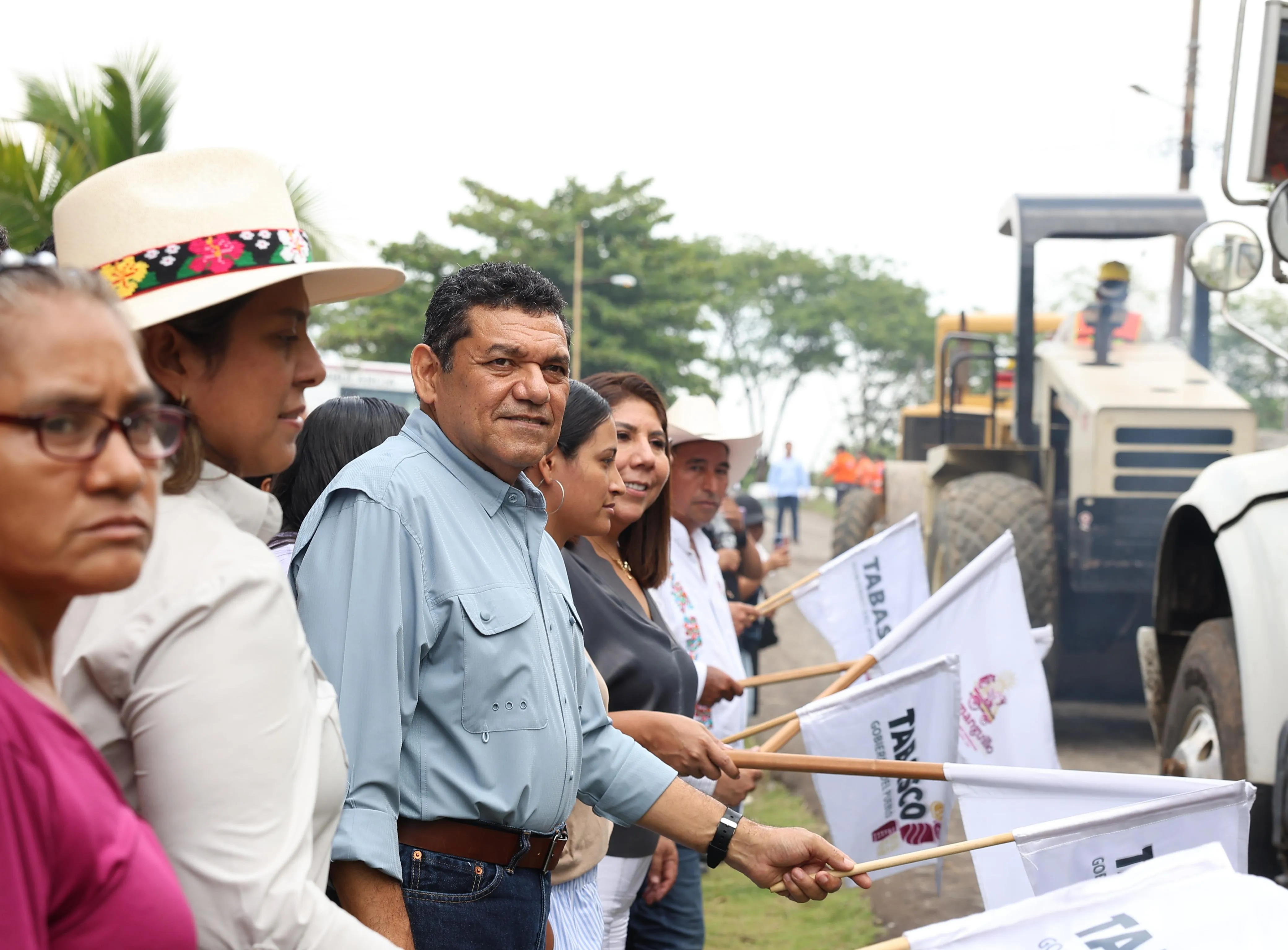 Obra vial en Estación Chontalpa reporta 55% de avance