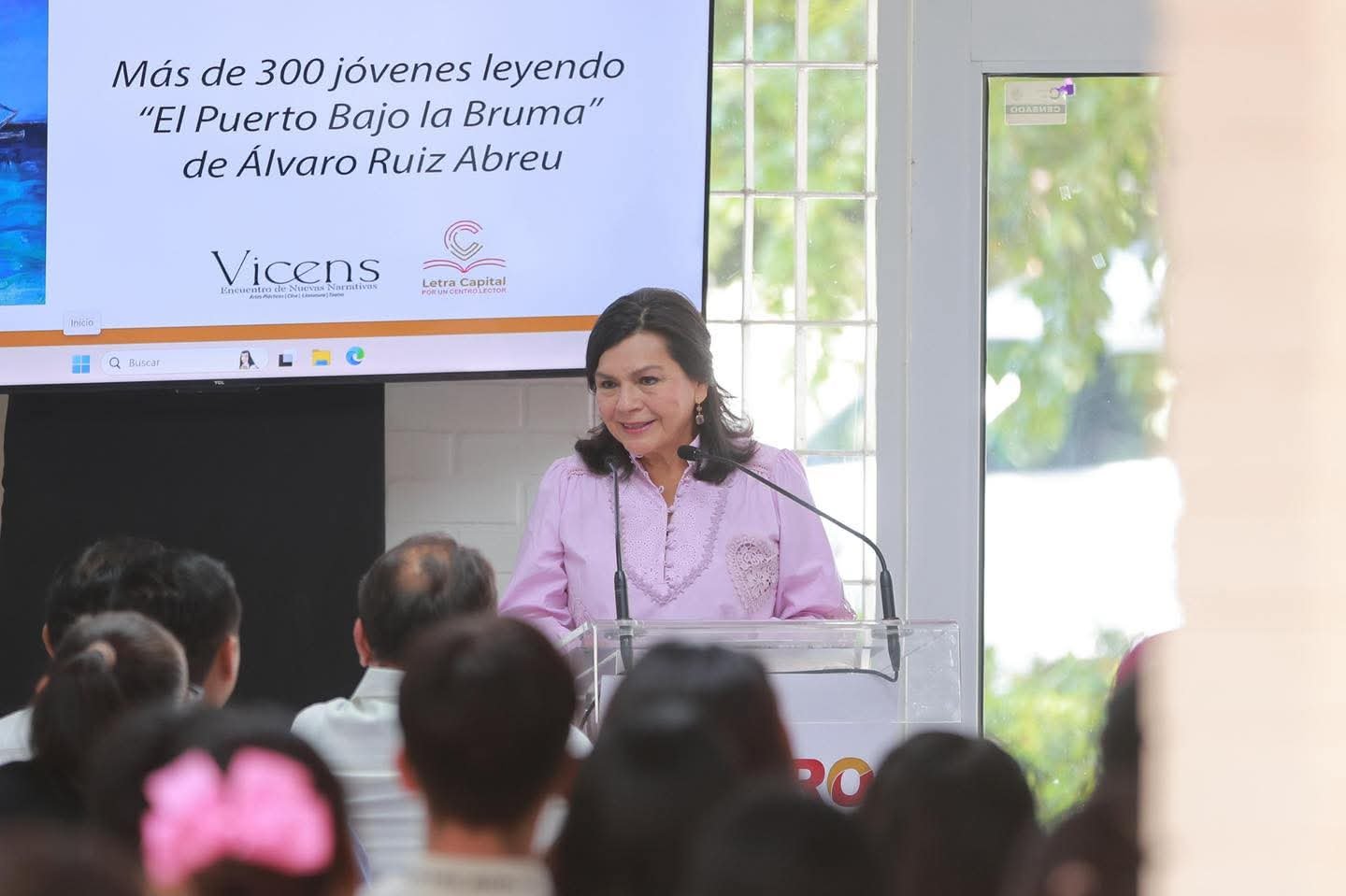 Impulsa Yolanda Osuna el gusto por la lectura entre jóvenes con el Segundo Festival de la Lectura