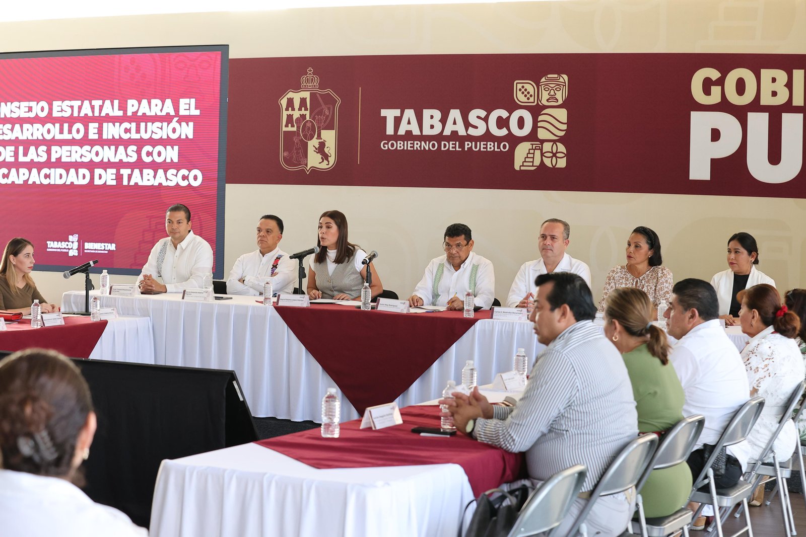 Gobernador Javier May Instala Consejo Estatal de Inclusión y Discapacidad