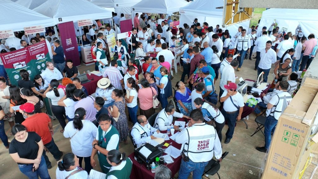 Jornadas de Atención al Pueblo cumplen cuarta vuelta en Tabasco
