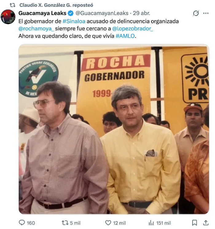 Salinas Pliego y la derecha usan caso Rocha para golpear a AMLO