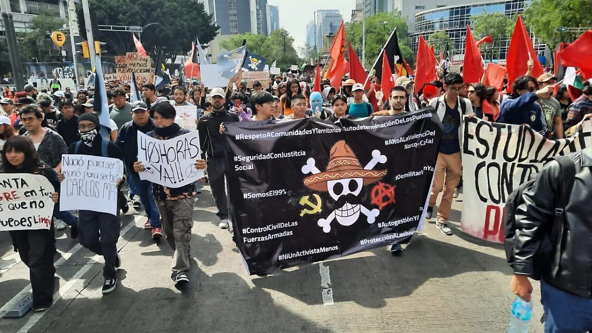 Doble marcha de la Generación Z en México: Un movimiento juvenil fracturado