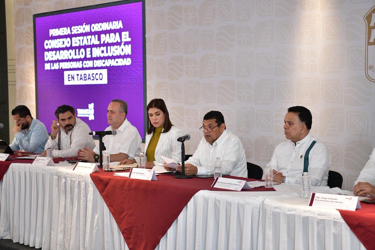 Tabasco aprueba Programa Estatal de Inclusión para Personas con Discapacidad