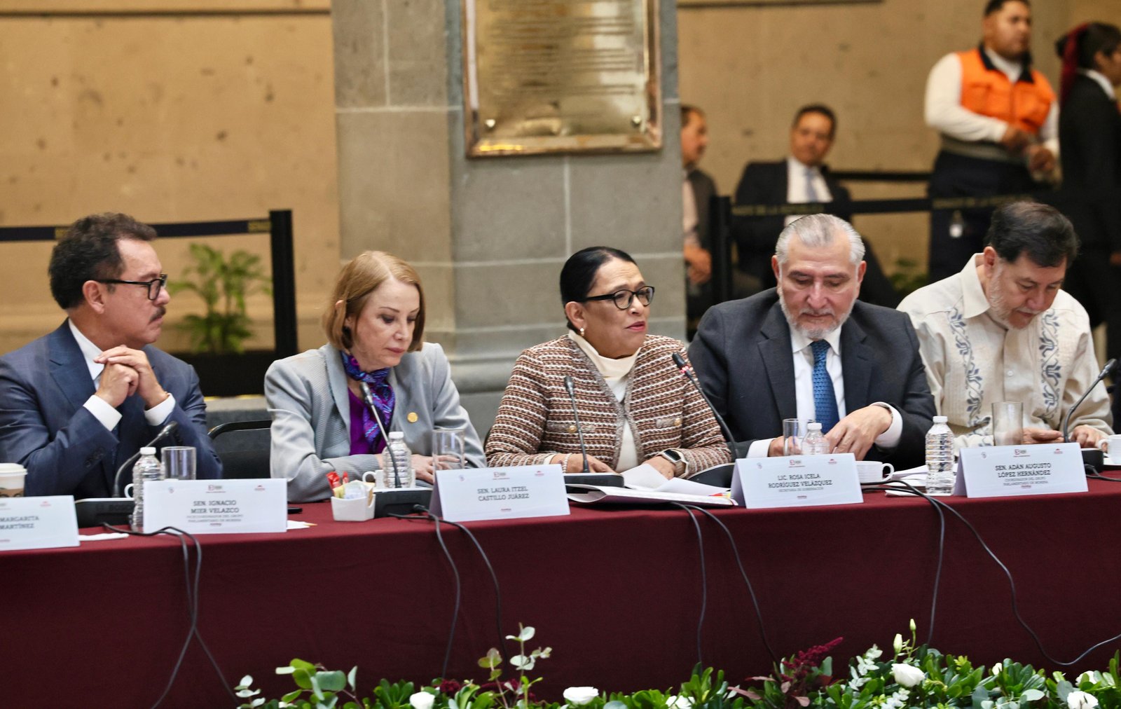 Rosa Icela Rodríguez destaca gobernabilidad en plenaria de Morena