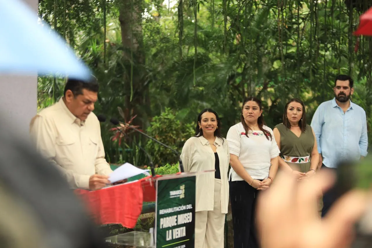 Con la rehabilitación del Parque Museo La Venta “dignificamos uno de los espacios más emblemáticos de Tabasco”: Javier May
