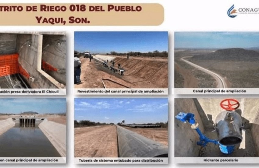 65 mil hectáreas de riego con AMLO, neoliberales en 36 año ni a 20 mil