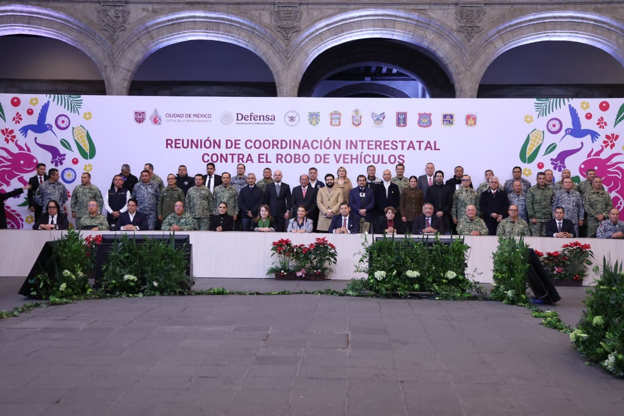 Estados del Valle de México refuerzan combate contra extorsión y robo de autos