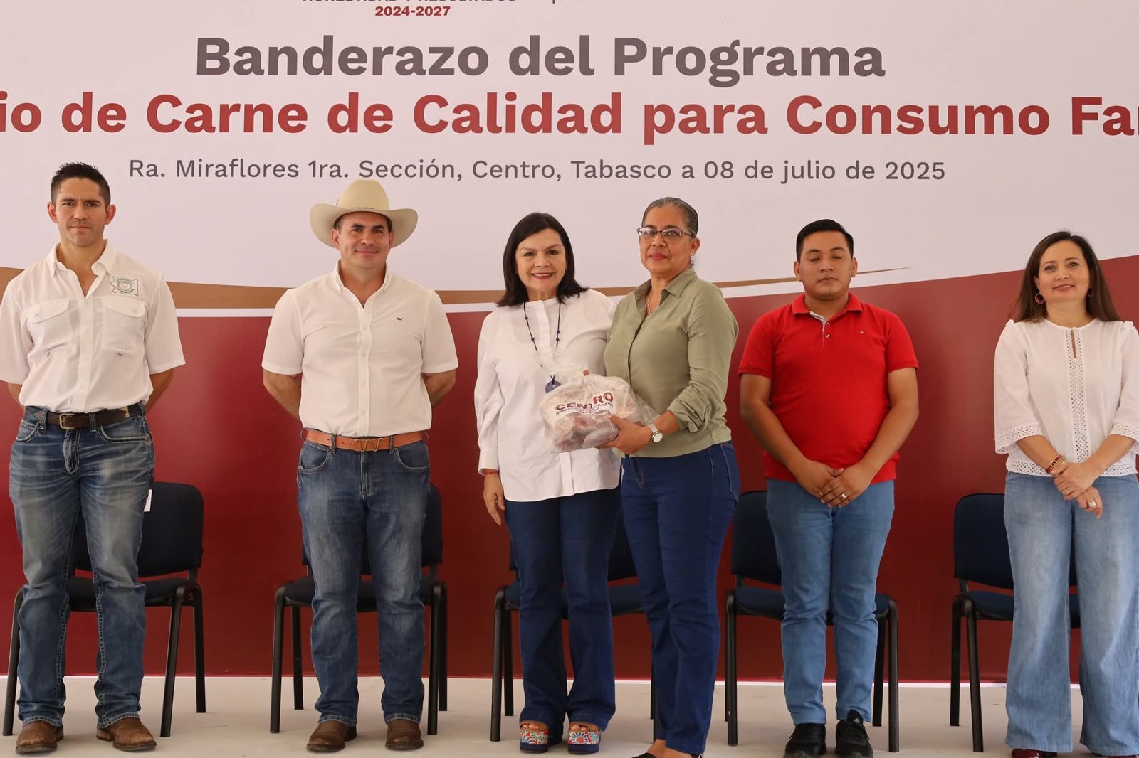 Inicia Yolanda Osuna programa de subsidio de carne para 2 mil familias