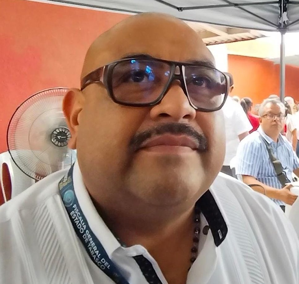 Óscar Tonathiu Vázquez Landeros, titular de la  Fiscalía General del Estado