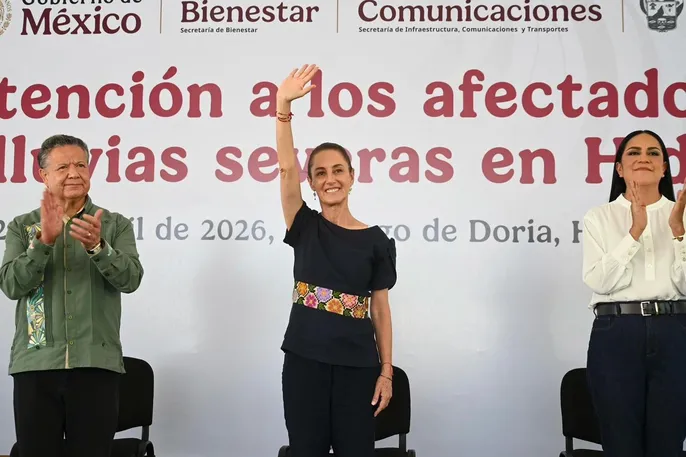 Sheinbaum en Hidalgo: Inversión histórica de 41 mil mdp en infraestructura.