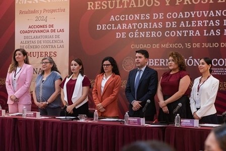 Insta Segob a no cesar en lograr que ninguna fémina se sienta insegura en el país