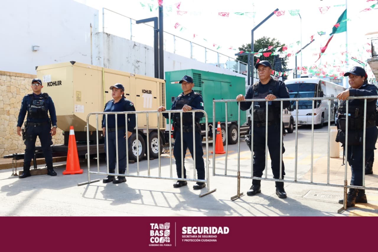 Trabaja la SSPC para garantizar la tranquilidad de los ciudadanos en estas Fiestas Patrias “¡Viva El Edén!”*