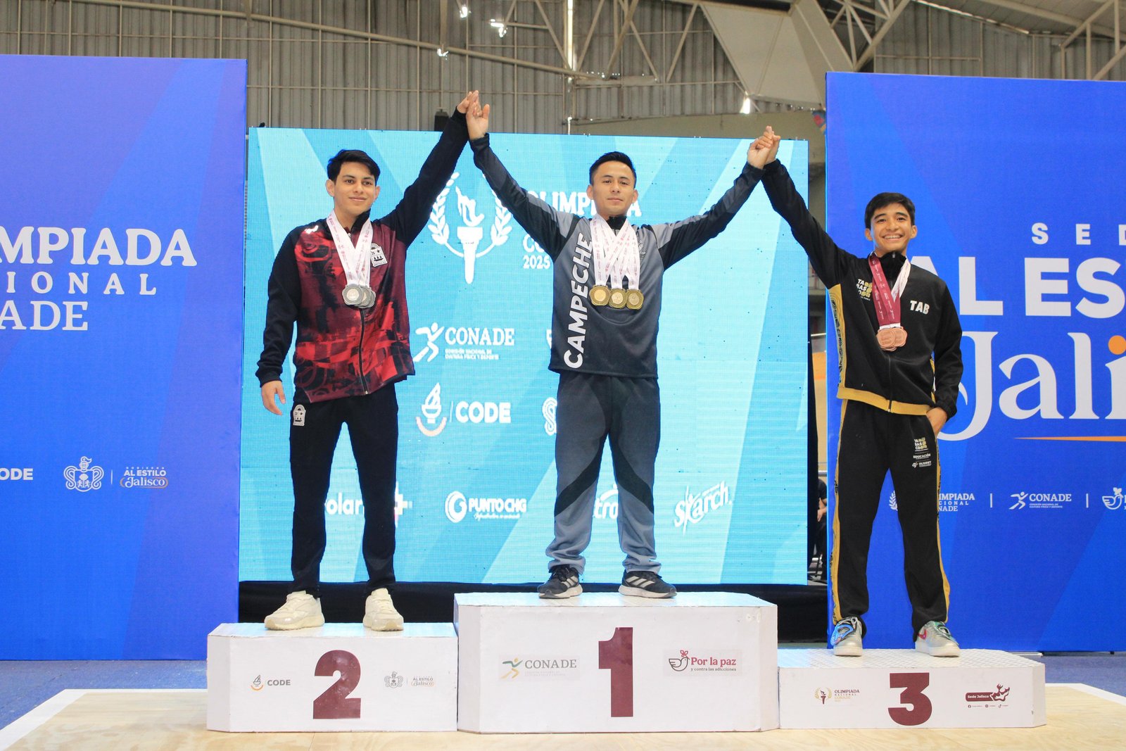 ¡Tabasco supera las 50 medallas en Olimpiada Nacional 2025!