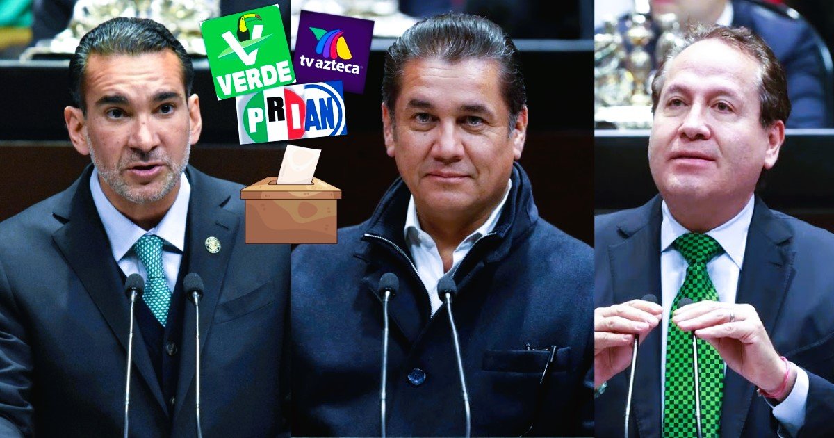 Ex priistas y ex TV Azteca en el PVEM podrían definir  reforma electoral