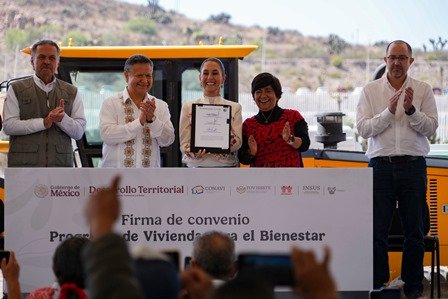 En 2025 serán 6 mil: En hidalgo, Sheinbaum da inicio a la construcción de 31 mil 500 viviendas del programa vivienda para el bienestar