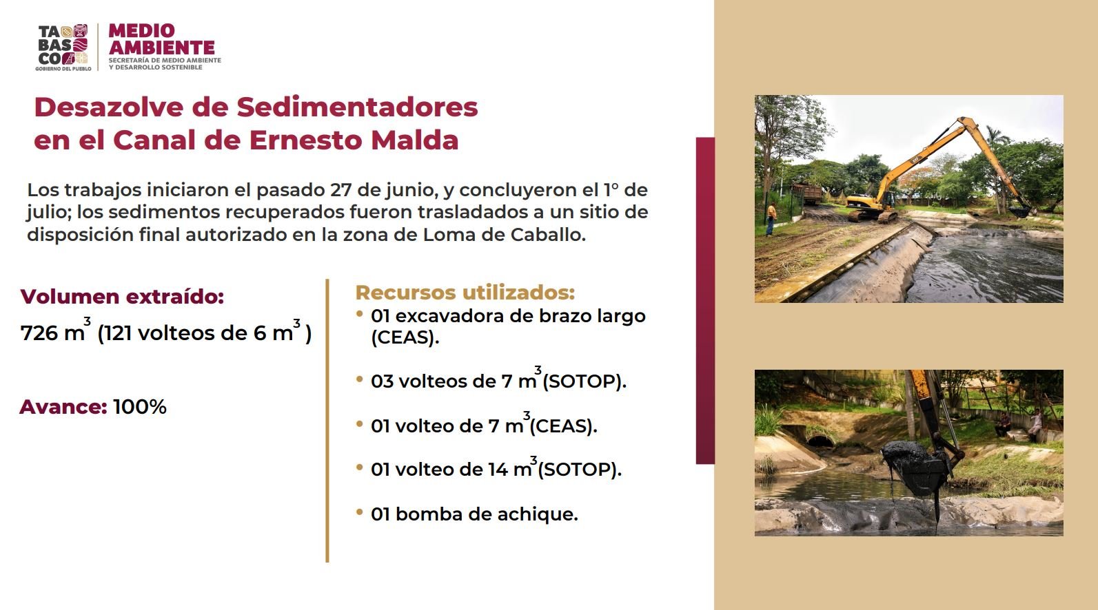 Tabasco lanza Programa Justicia Ambiental para restaurar ecosistemas