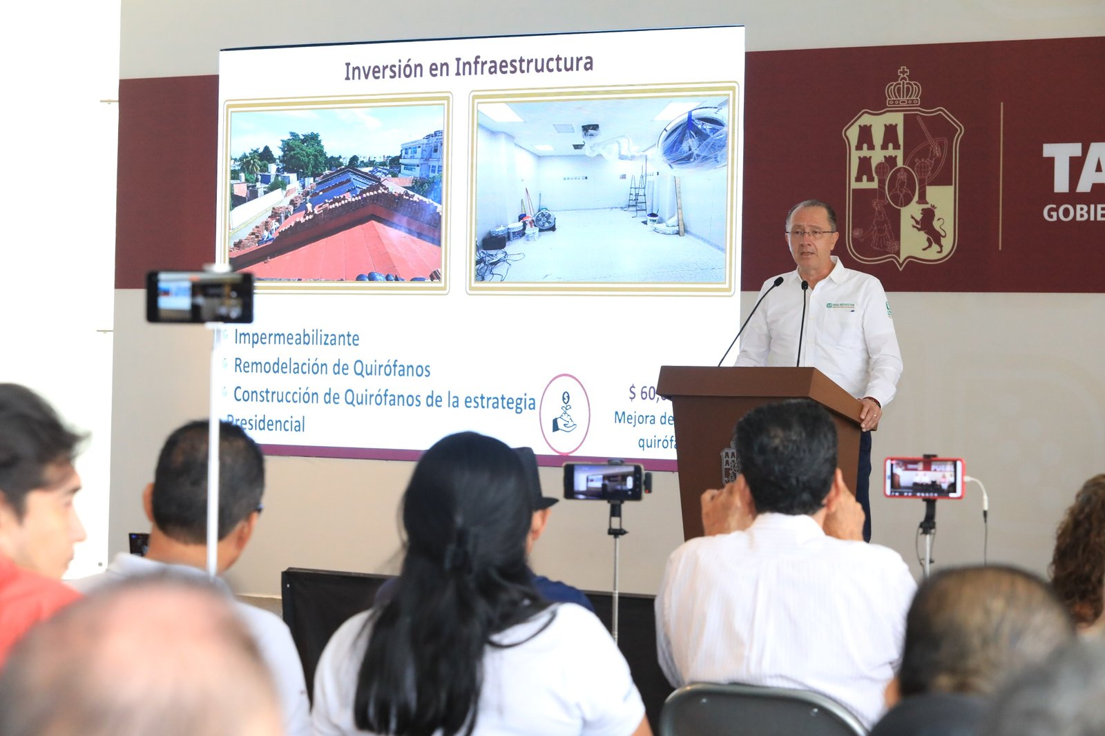 Tabasco, tercer lugar nacional en cirugías y abasto histórico de medicamentos