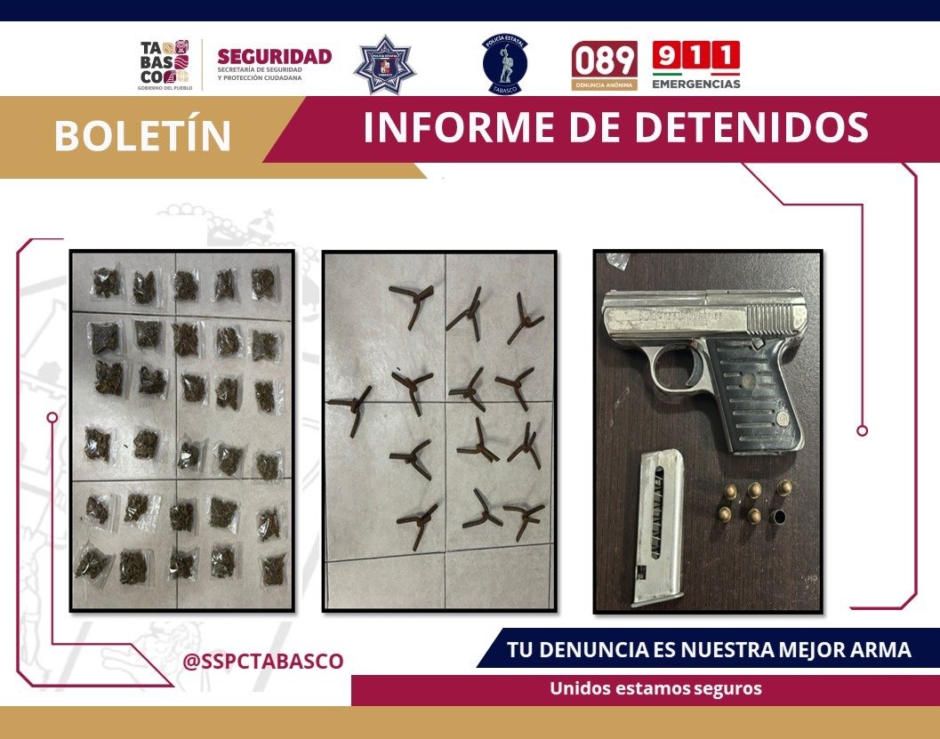 Fuerzas de seguridad detienen a masculino como presunto responsable de robo
